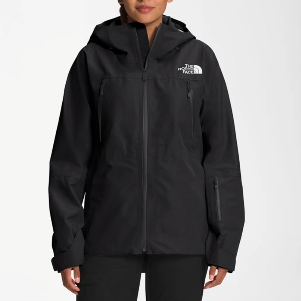 The North Face Ceptor Hard Shell Jacket Ski Snowboard 3L Womens Size XL Black